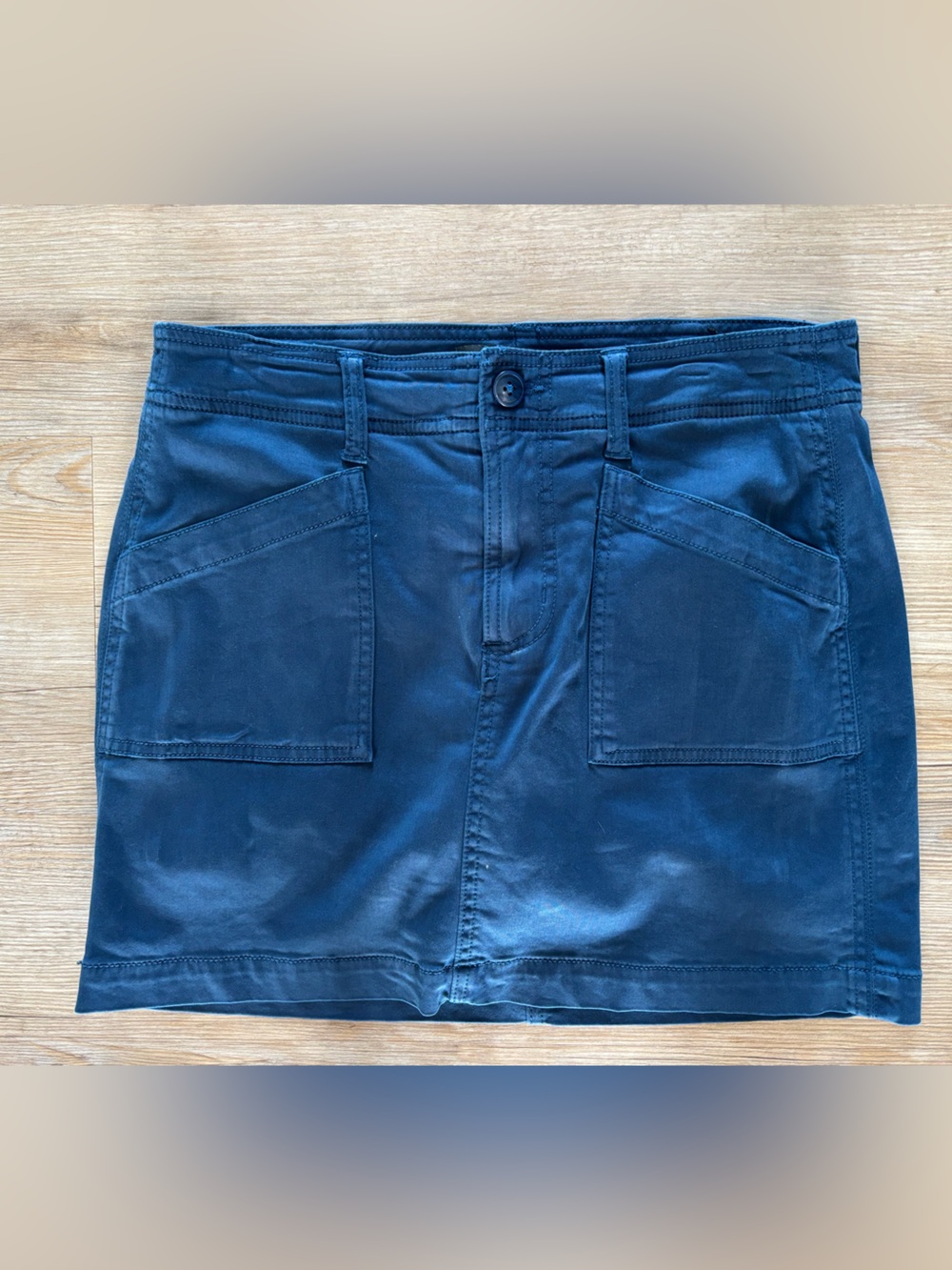 Liverpool Navy Blue Utility Skirt